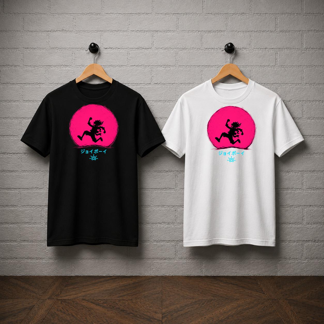 Joy Boy One Piece Anime T-Shirt, Luffy Gear 5 Graphic Tee