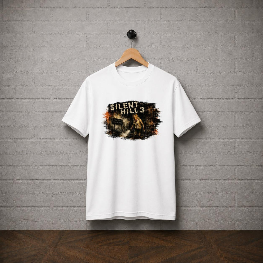 Silent Hill 3 Heather Mason Horror Graphic T-Shirt, Retro Psychological Game Shirt