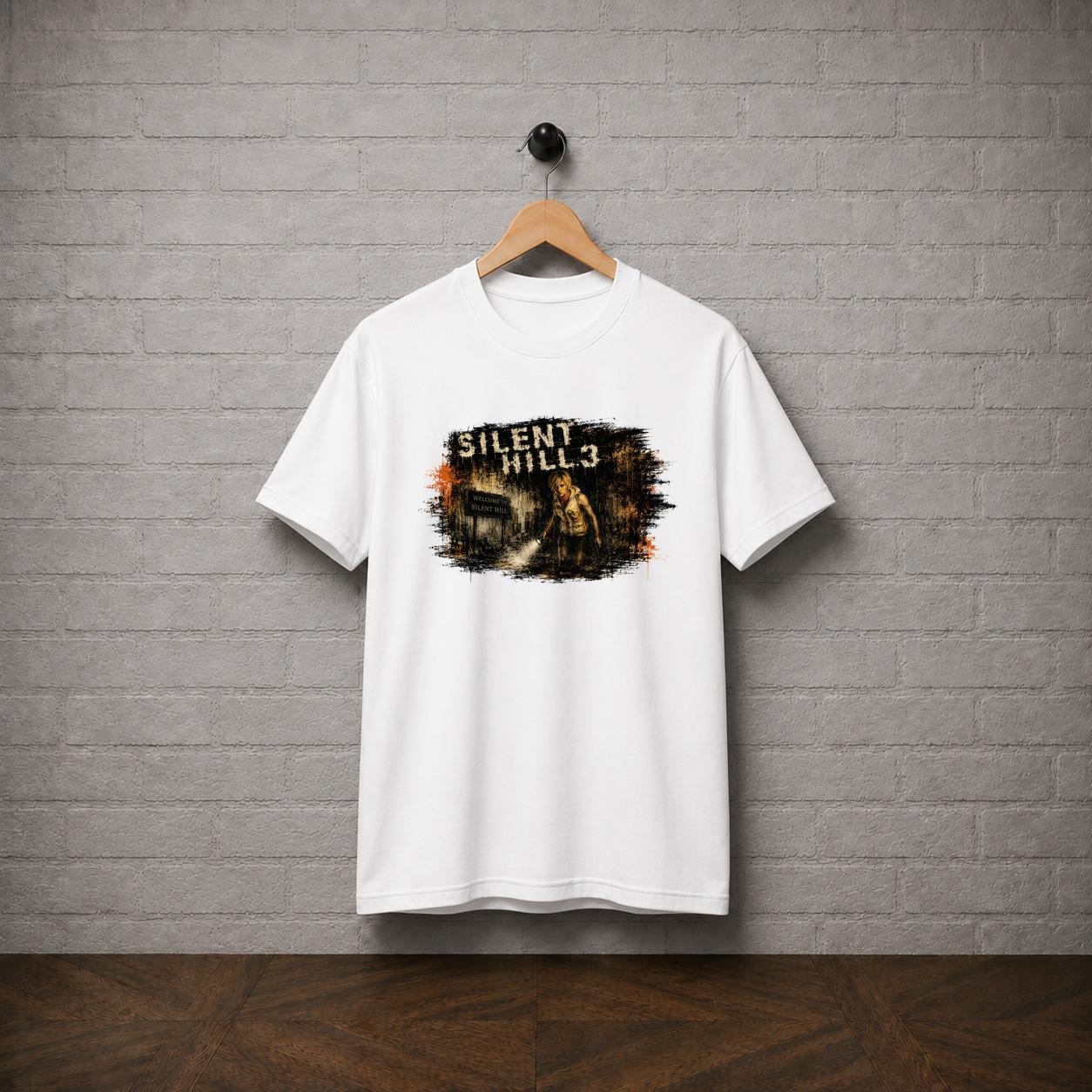 Silent Hill 3 Heather Mason Horror Graphic T-Shirt, Retro Psychological Game Shirt