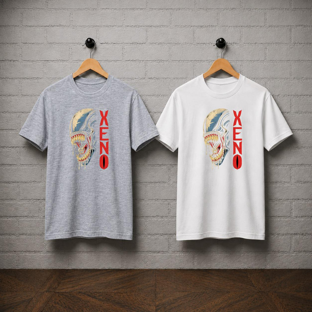 Xenomorph T-Shirt, Alien Horror Movie Shirt, Sci Fi Monster Graphic Tee, Retro Space Horror