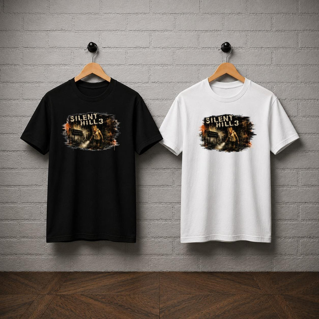 Silent Hill 3 Heather Mason Horror Graphic T-Shirt, Retro Psychological Game Shirt