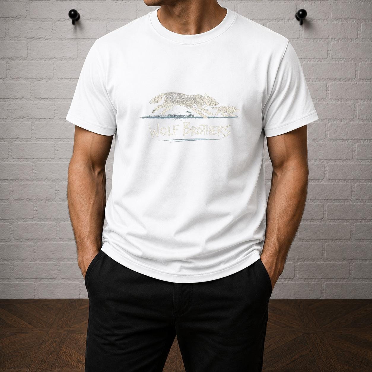 Life Is Strange 2 Wolf Brothers T-Shirt, Distressed Graphic Tee, Story Game Apparel