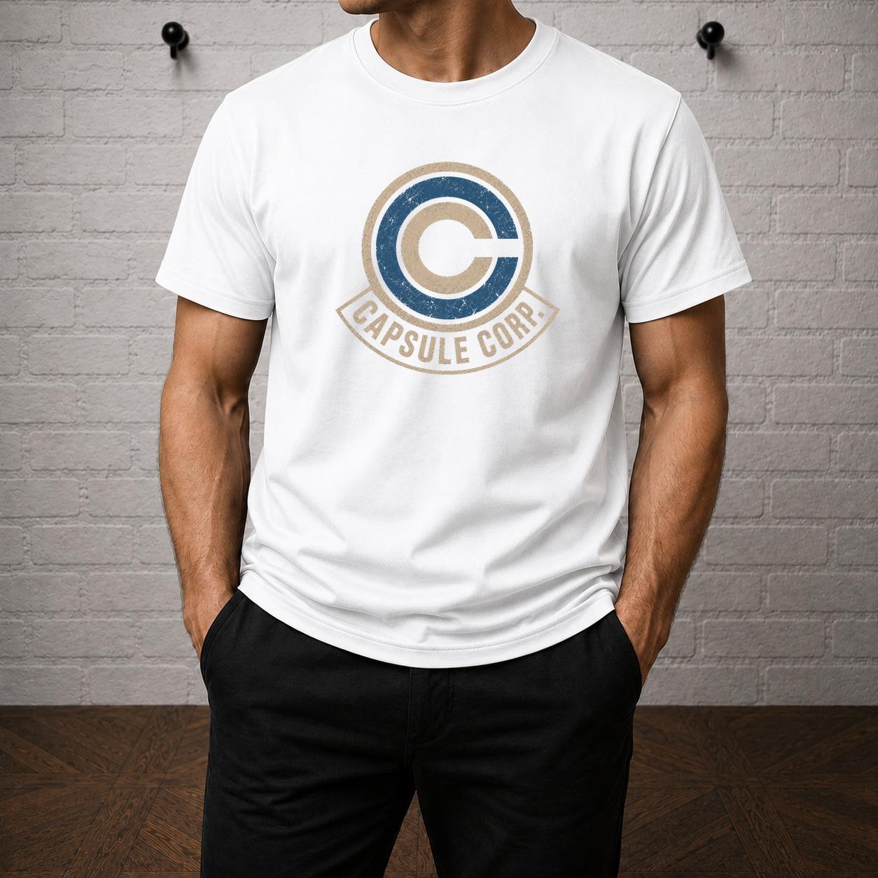 Capsule Corp T-Shirt, Dragon Ball Shirt, Bulma Anime Tee, DBZ Capsule Corporation Graphic Shirt