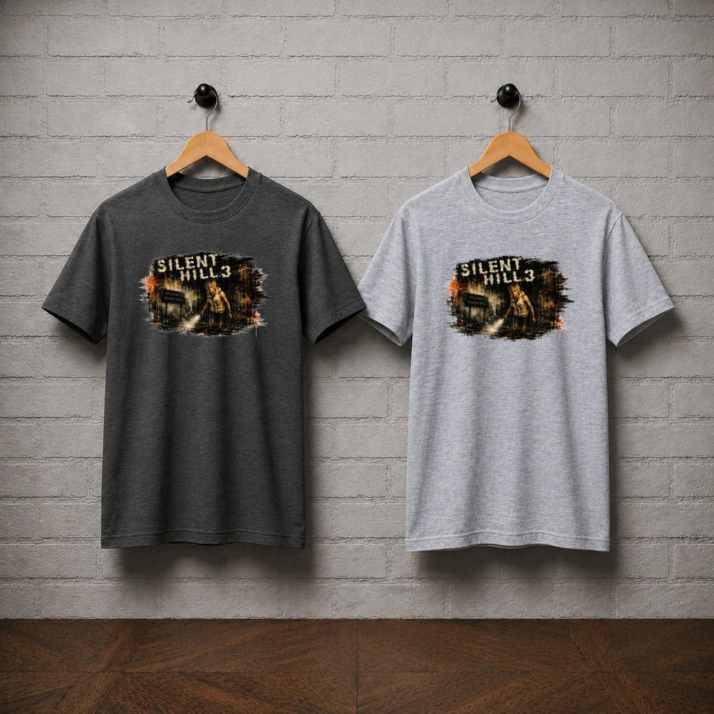 Silent Hill 3 Heather Mason Horror Graphic T-Shirt, Retro Psychological Game Shirt