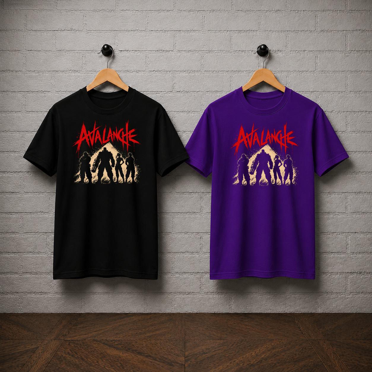 Avalanche T-Shirt, Final Fantasy VII Shirt, FF7 Cloud Barret Tifa Aerith Graphic Tee