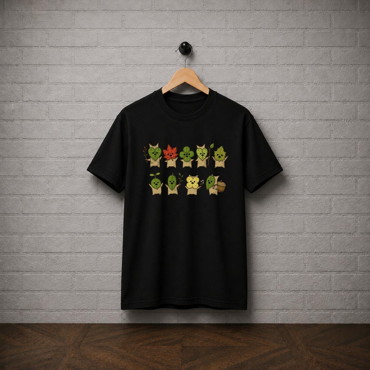 Zelda Korok T-Shirt, Forest Spirit Gamer Tee, Breath of the Wild Graphic Shirt