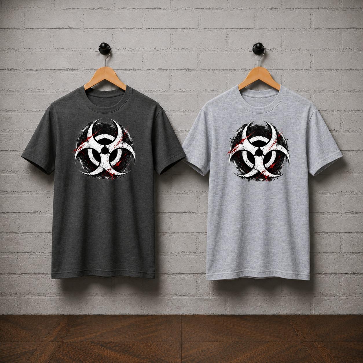 Biohazard T-Shirt, Resident Evil Umbrella Symbol Shirt, Survival Horror Graphic Tee
