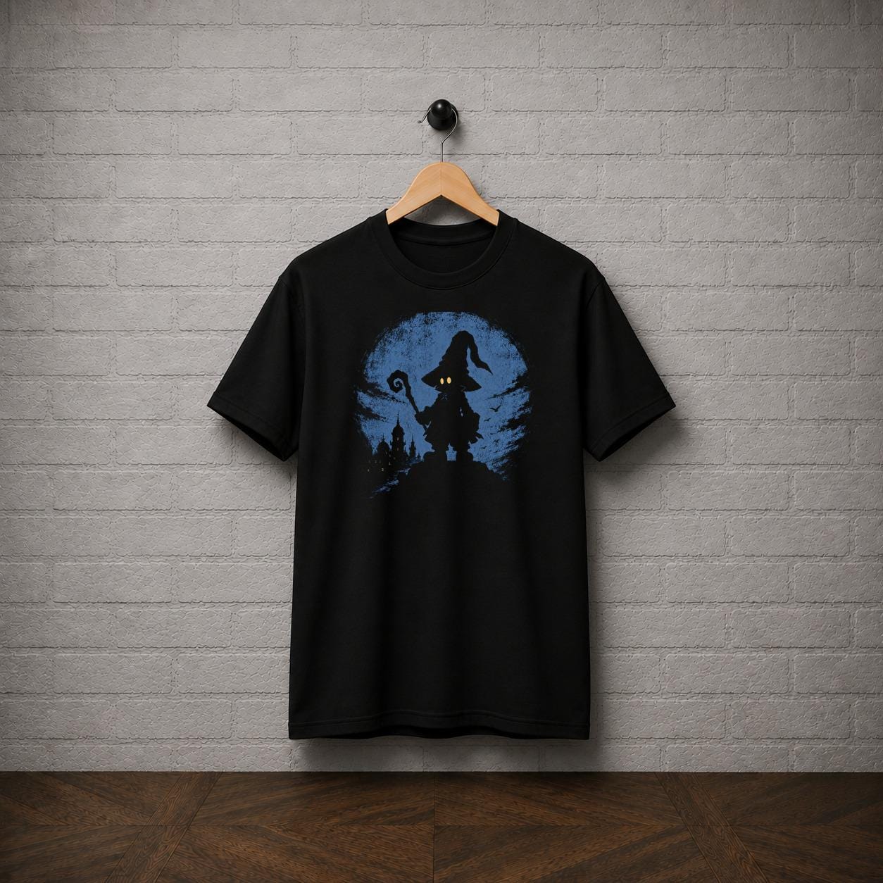 Black Mage T-Shirt, Final Fantasy IX Shirt, Vivi Graphic Tee
