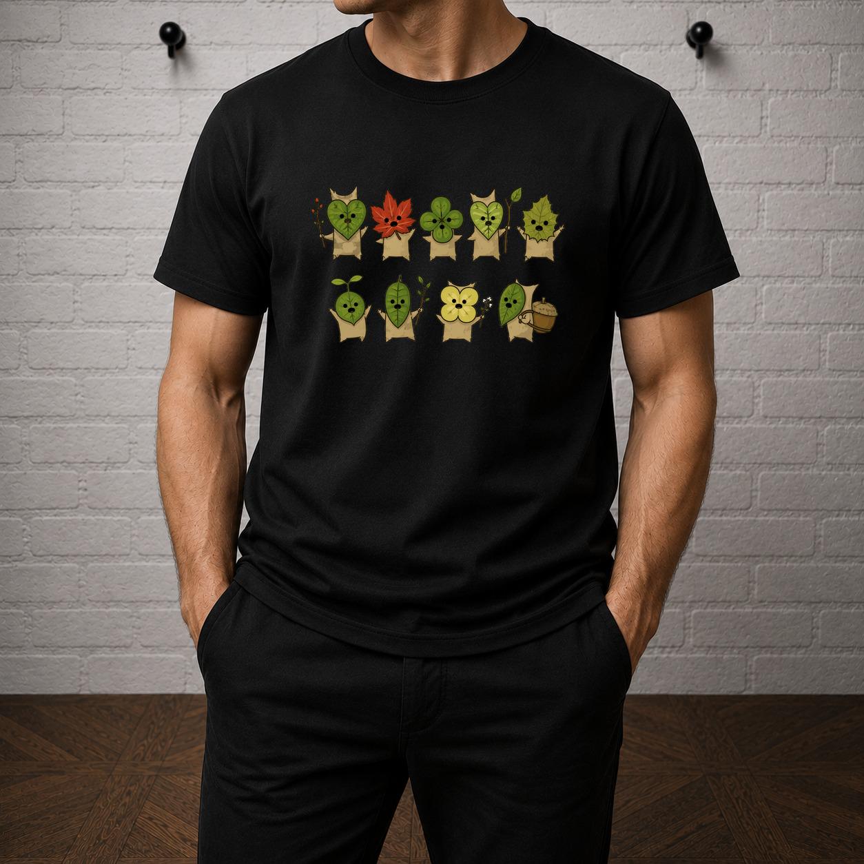 Zelda Korok T-Shirt, Forest Spirit Gamer Tee, Breath of the Wild Graphic Shirt