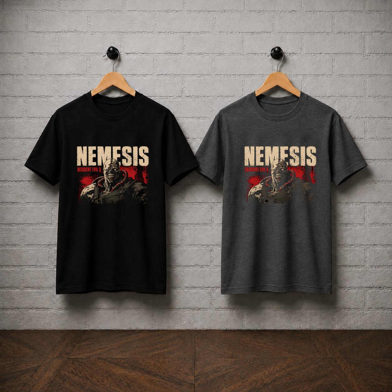 Resident Evil 3 Nemesis T-Shirt, Survival Horror Graphic Tee