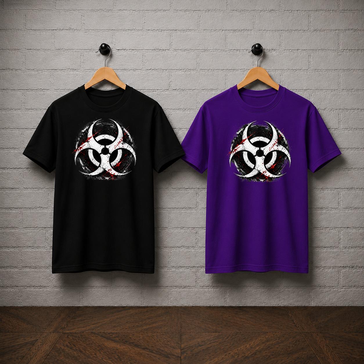 Biohazard T-Shirt, Resident Evil Umbrella Symbol Shirt, Survival Horror Graphic Tee