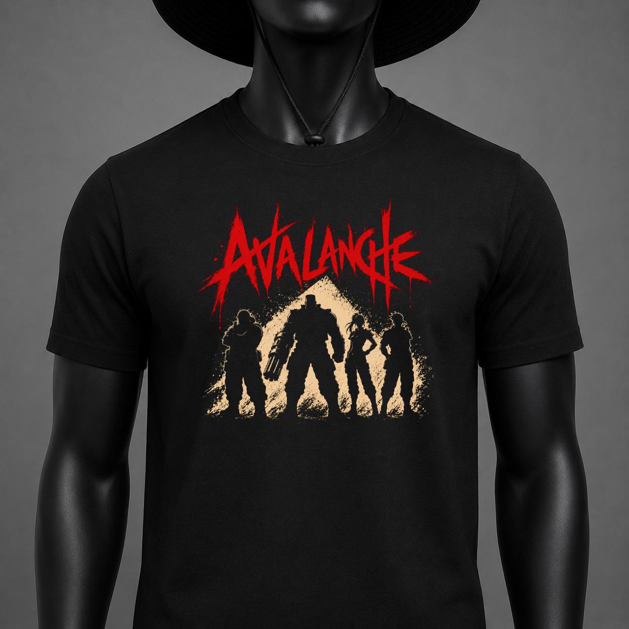 Avalanche T-Shirt, Final Fantasy VII Shirt, FF7 Cloud Barret Tifa Aerith Graphic Tee