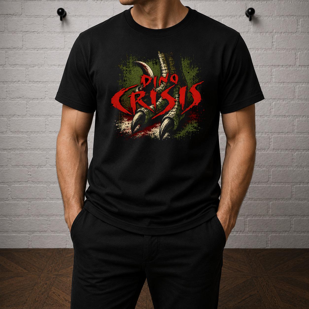 Dino Crisis T-Shirt, Regina Survival Horror Shirt, Dinosaur Horror Game Tee, Retro PlayStation Graphic Shirt, Gamer Gift