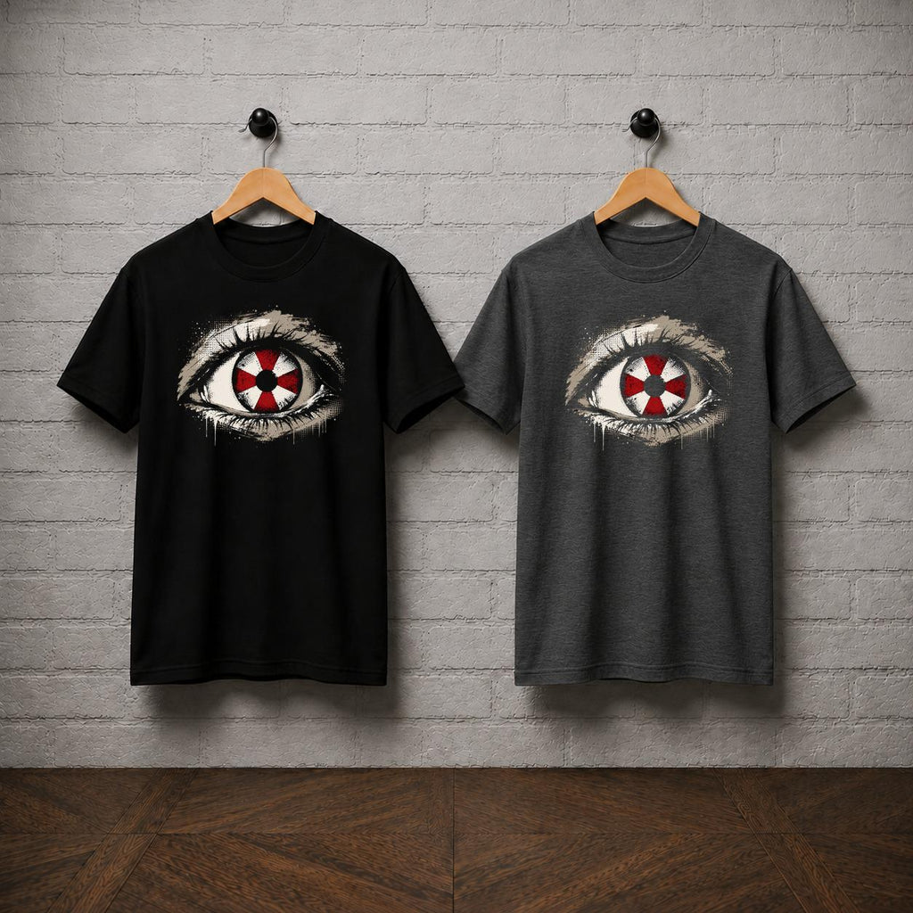 Resident Evil Eye T-Shirt, Umbrella Corporation Shirt, Survival Horror Graphic Tee, Zombie Game Horror