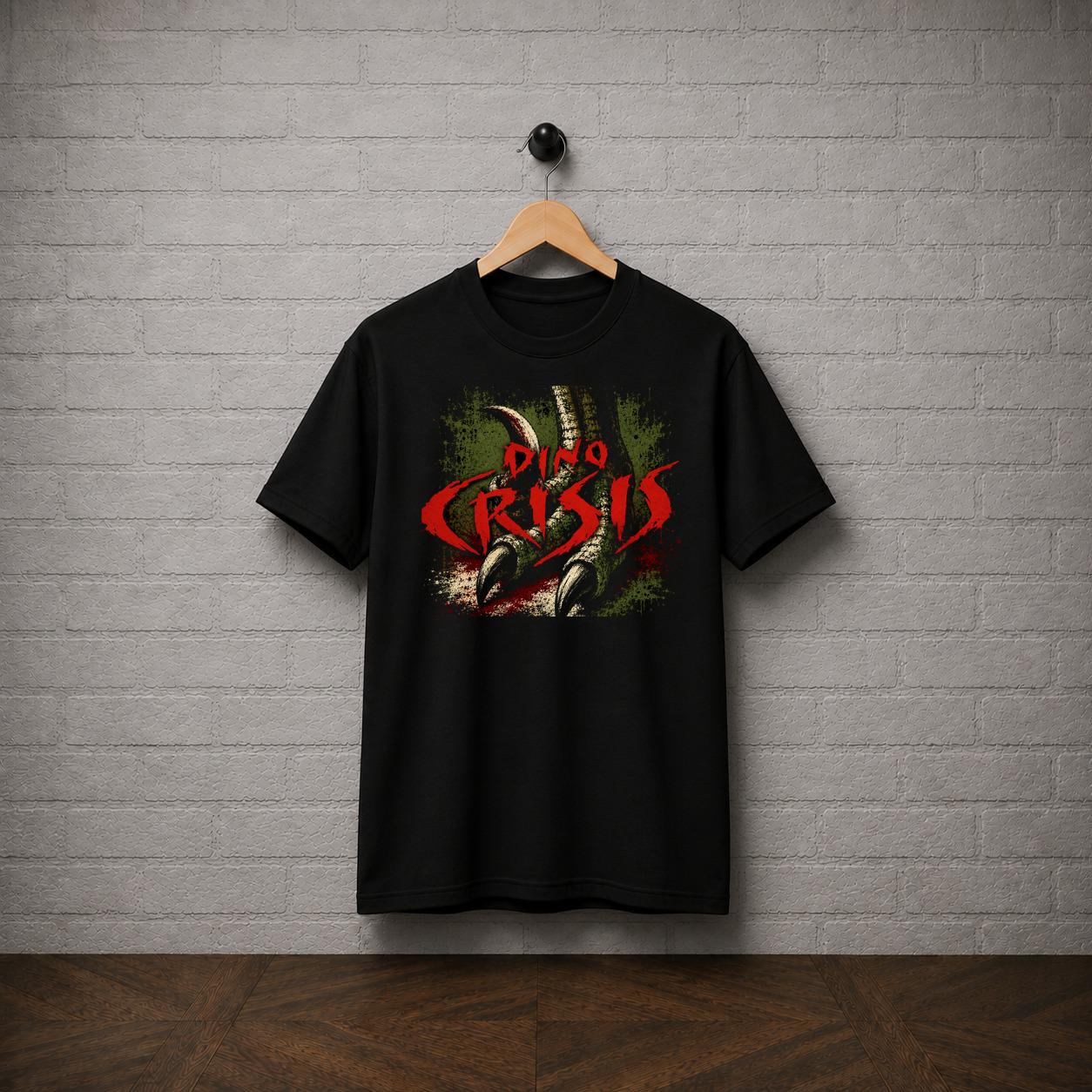 Dino Crisis T-Shirt, Regina Survival Horror Shirt, Dinosaur Horror Game Tee, Retro PlayStation Graphic Shirt, Gamer Gift