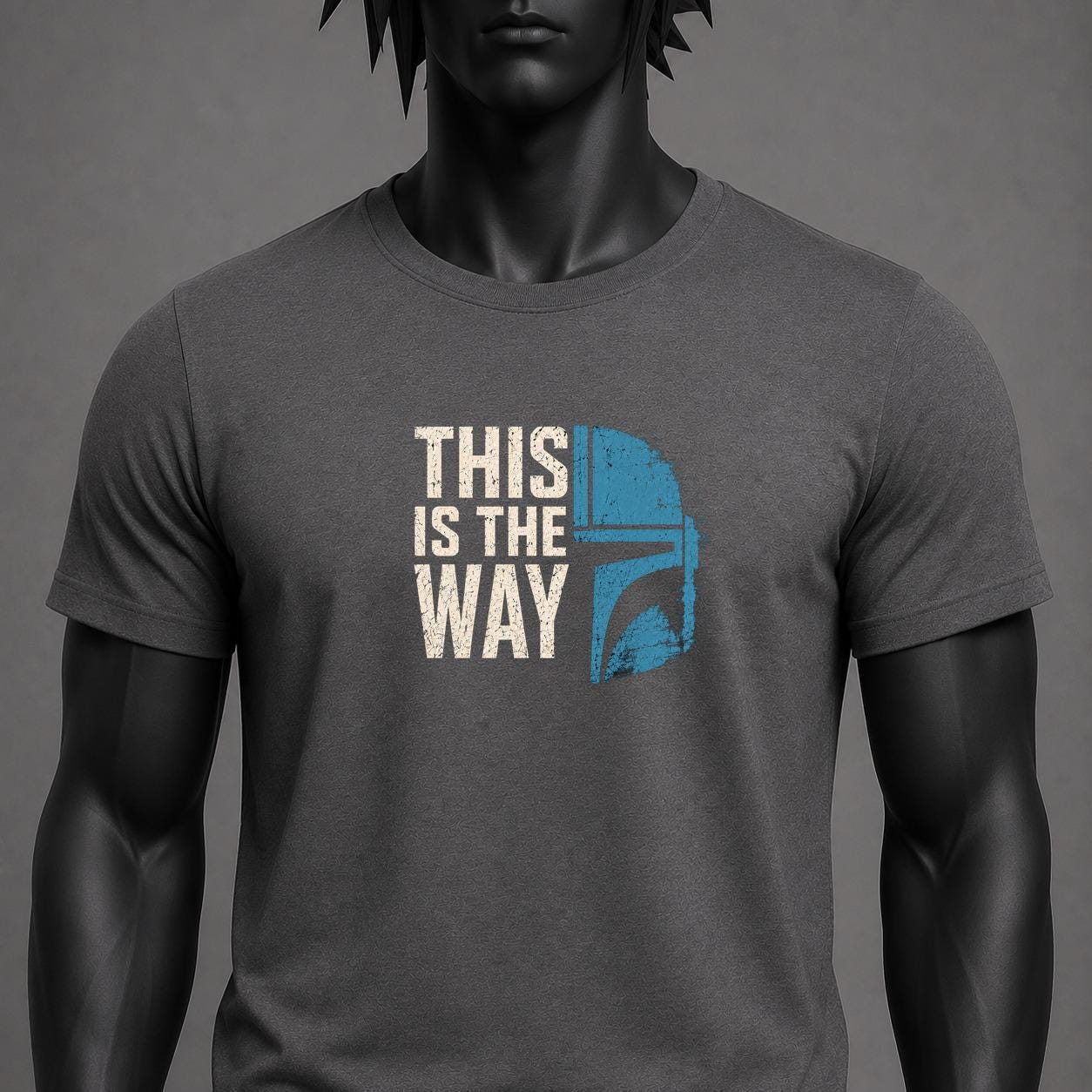 This Is The Way T-Shirt, Mandalorian Shirt, Star Wars Inspired Graphic Tee, Sci Fi Bounty Hunter Shirt