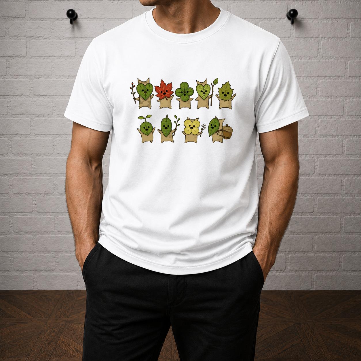 Zelda Korok T-Shirt, Forest Spirit Gamer Tee, Breath of the Wild Graphic Shirt