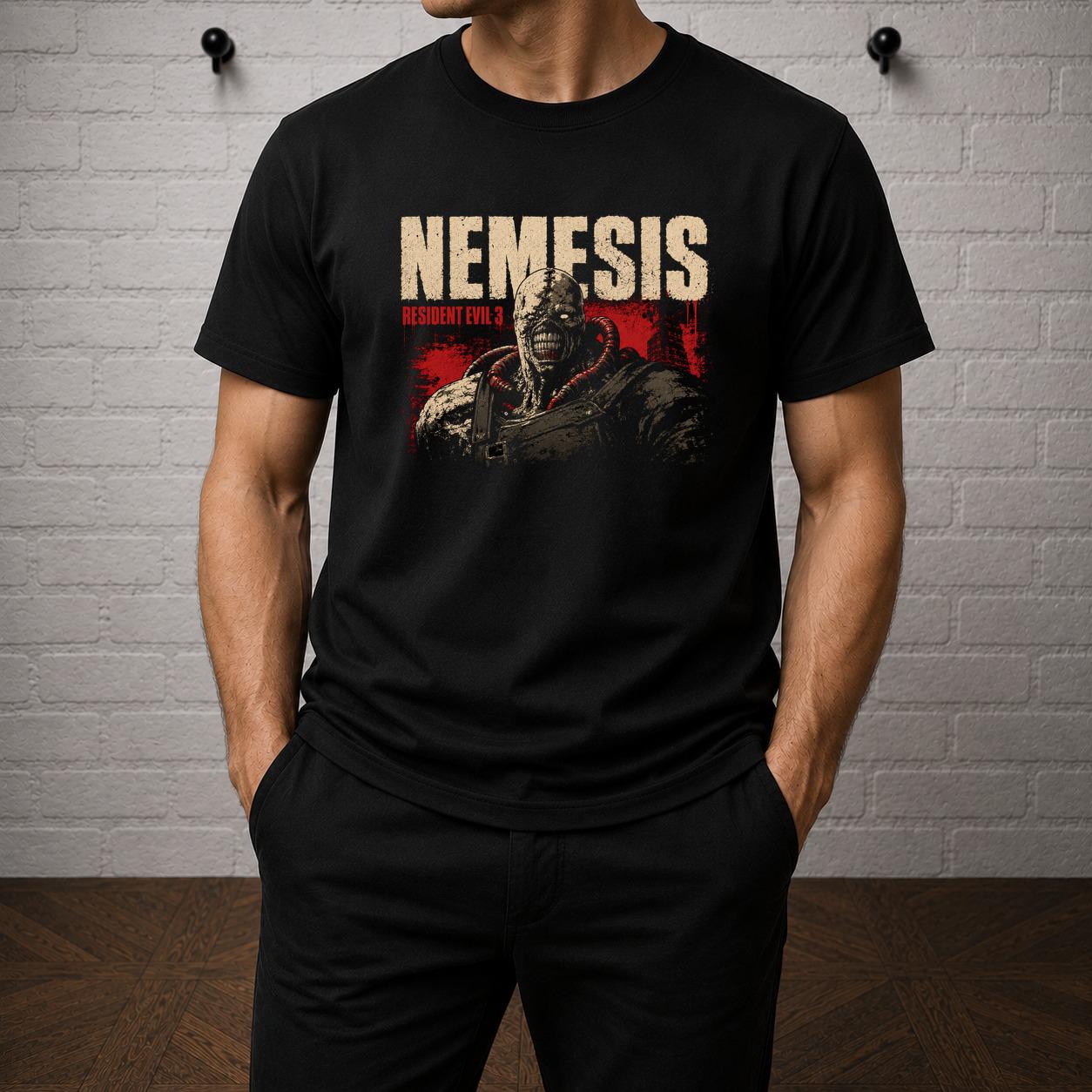 Resident Evil 3 Nemesis T-Shirt, Survival Horror Graphic Tee