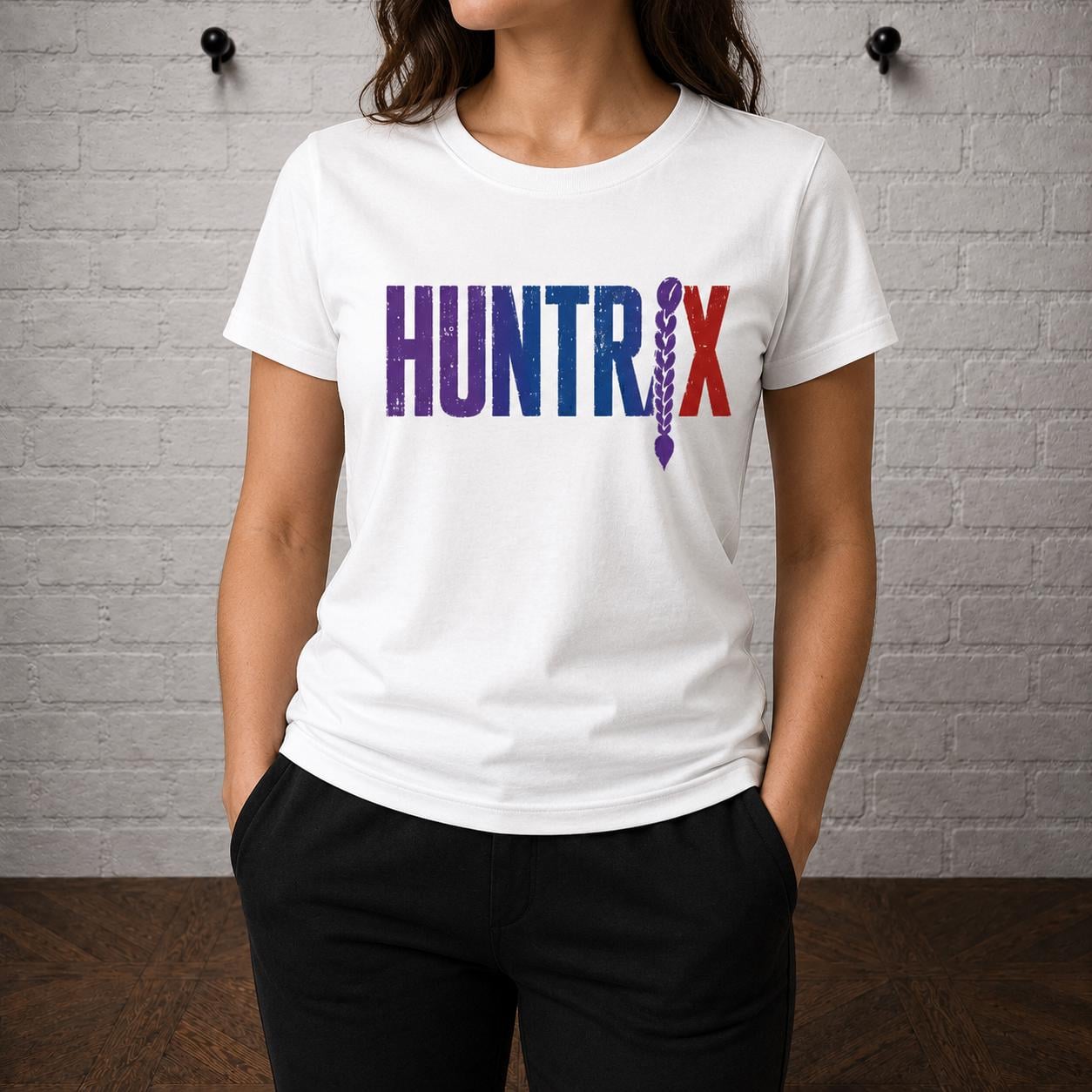 HUNTR/X KPop Demon Hunters T-Shirt, Anime Streetwear Graphic Tee
