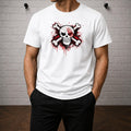 Red Hair Pirates T-Shirt, One Piece Anime Graphic Tee, Skull Manga Shirt