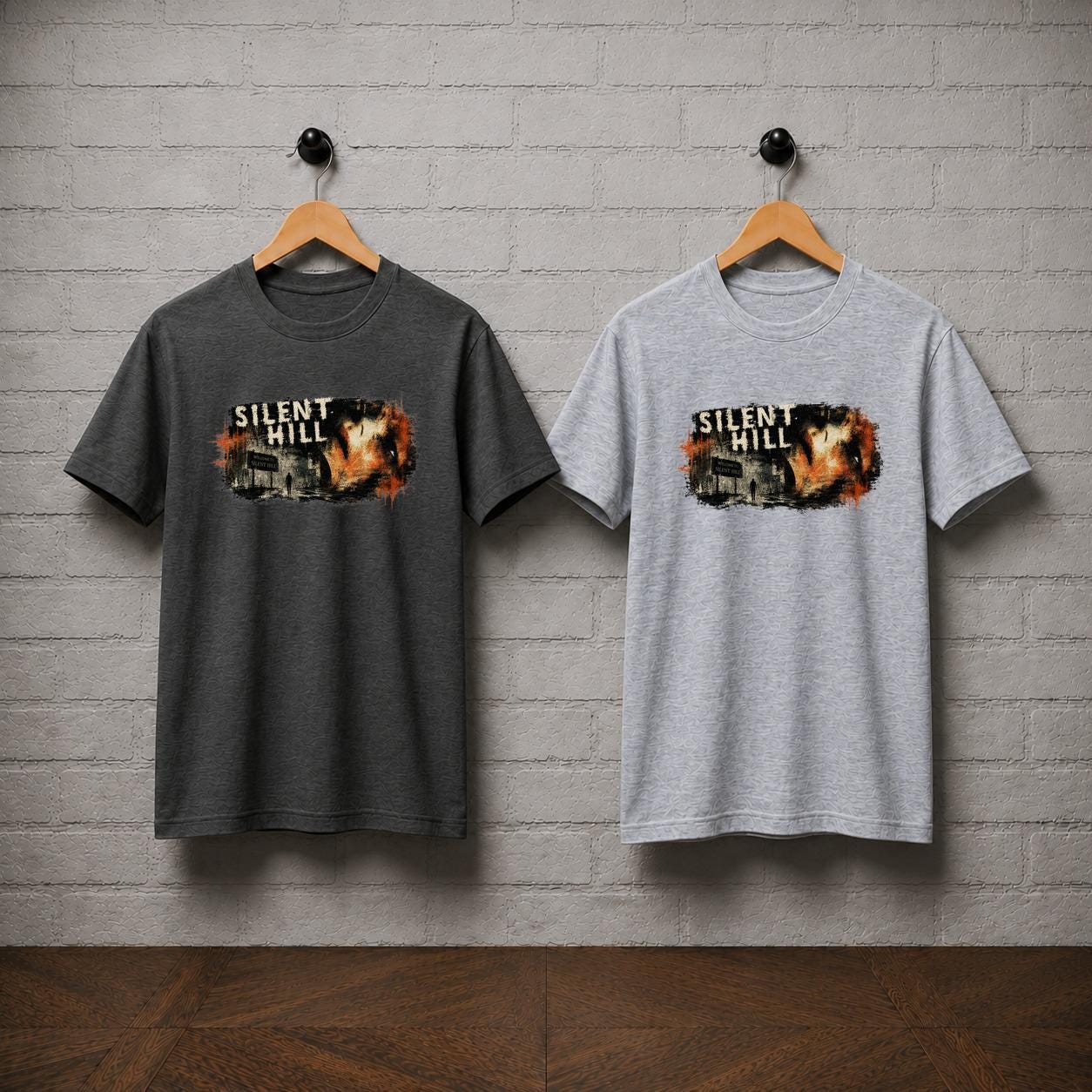 Silent Hill Horror T-Shirt, Pyramid Head Retro Gamer Tee