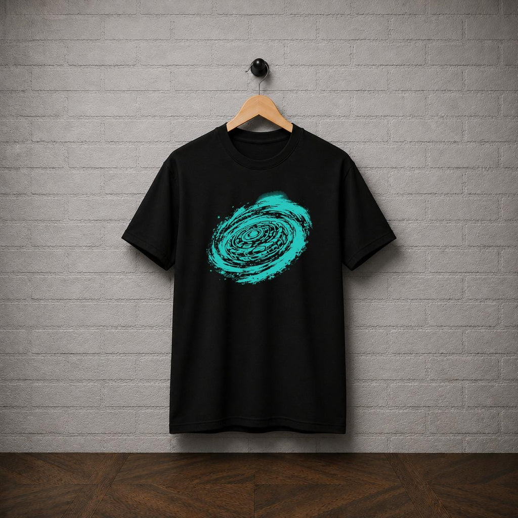 Beyblade Spinning Top Graphic Tee, Retro Anime Battle Blade Shirt