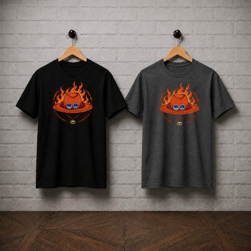 Ace Hat T-Shirt, One Piece Shirt, Portgas D Ace Anime Tee, Fire Fist Manga Graphic Shirt