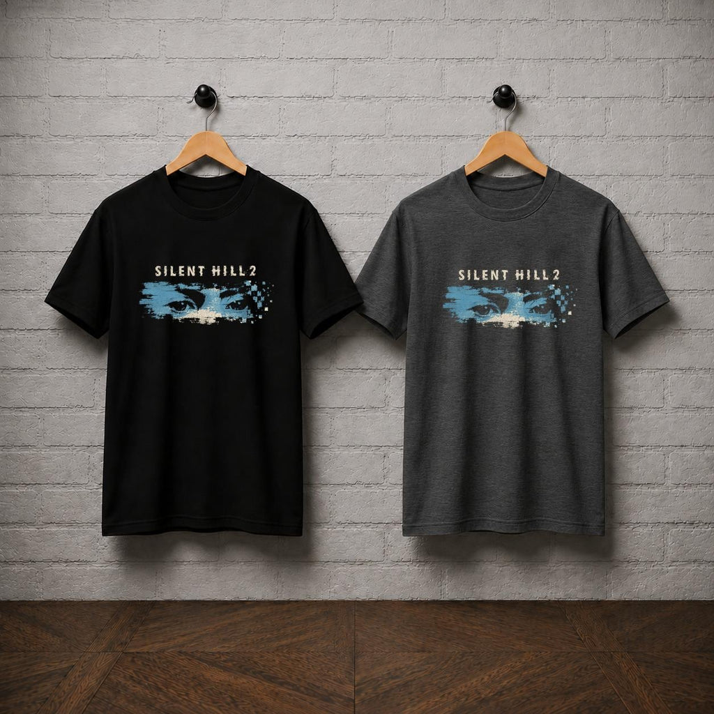 Silent Hill 2 Inspired Horror T-Shirt, Retro Gaming Graphic Tee