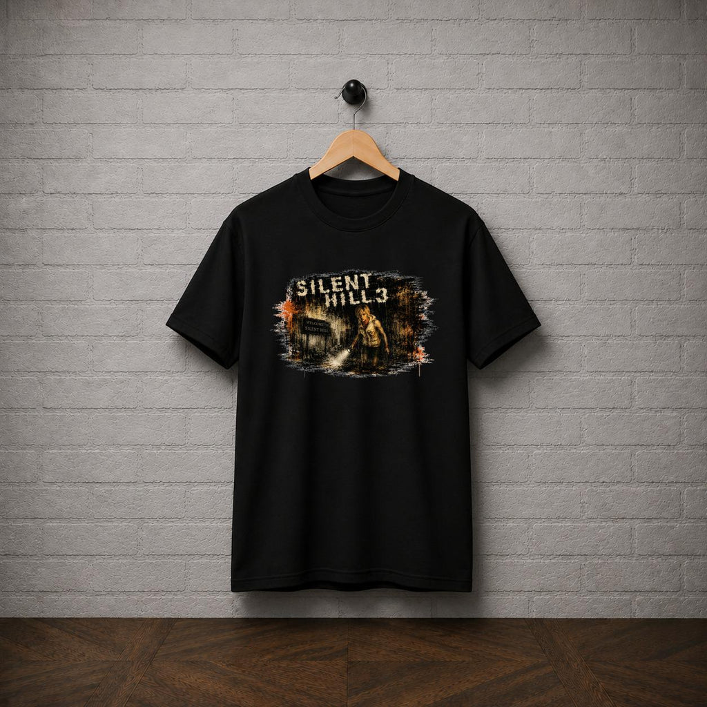 Silent Hill 3 Heather Mason Horror Graphic T-Shirt, Retro Psychological Game Shirt