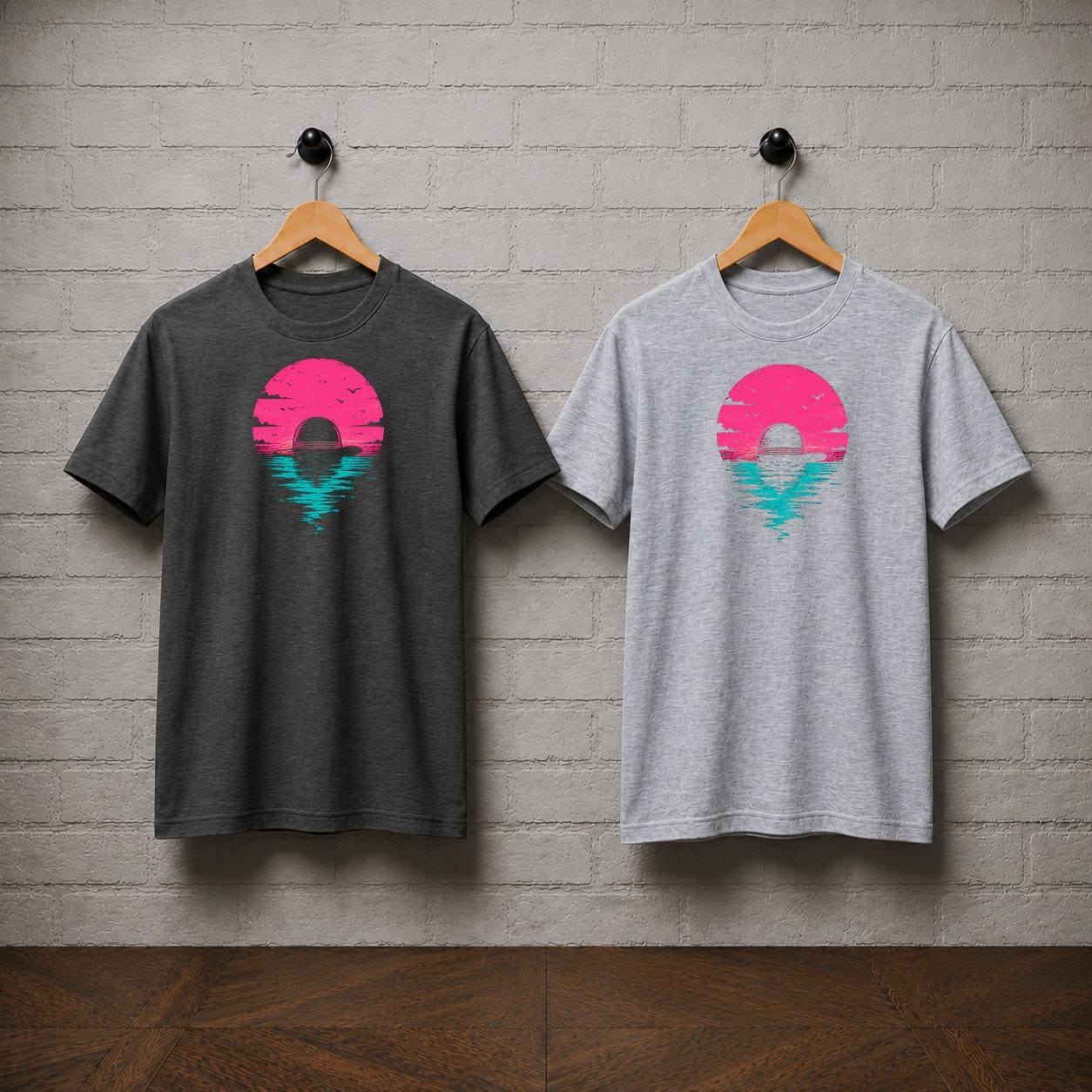 One Piece Straw Hat Sunset Graphic T-Shirt, Anime Manga Tee