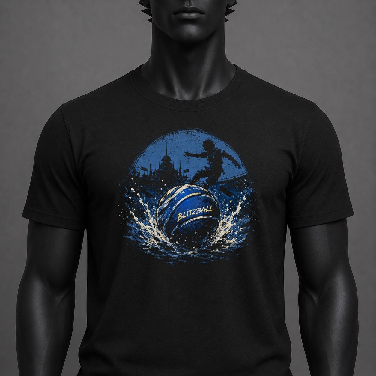 Blitzball T-Shirt, Final Fantasy X Shirt, Tidus Zanarkand JRPG Graphic Tee, Retro PlayStation