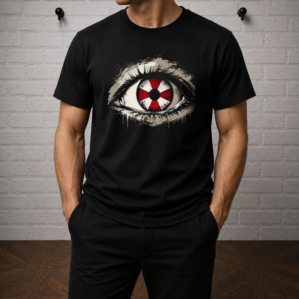 Resident Evil Eye T-Shirt, Umbrella Corporation Shirt, Survival Horror Graphic Tee, Zombie Game Horror