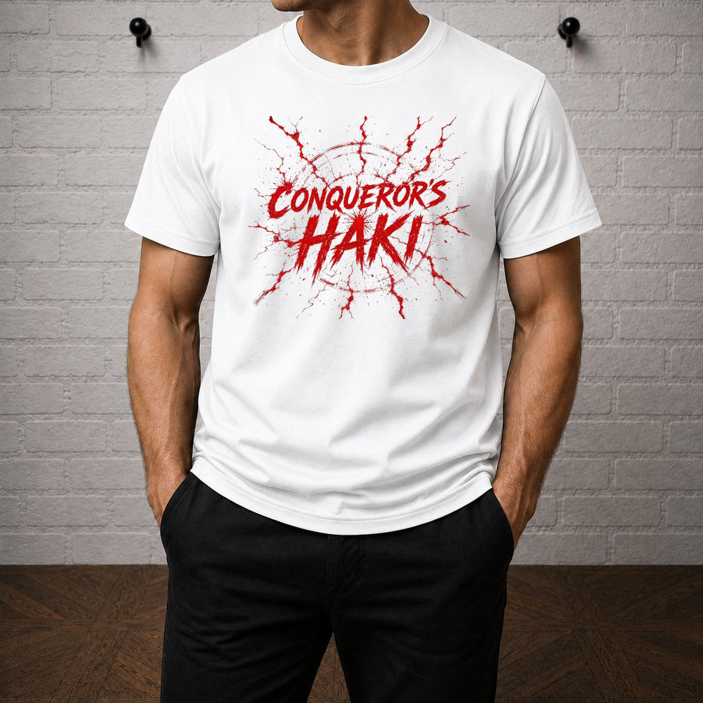 Conqueror’s Haki T-Shirt, One Piece Shirt, Haki Anime Tee, Luffy Shanks Manga Graphic Shirt