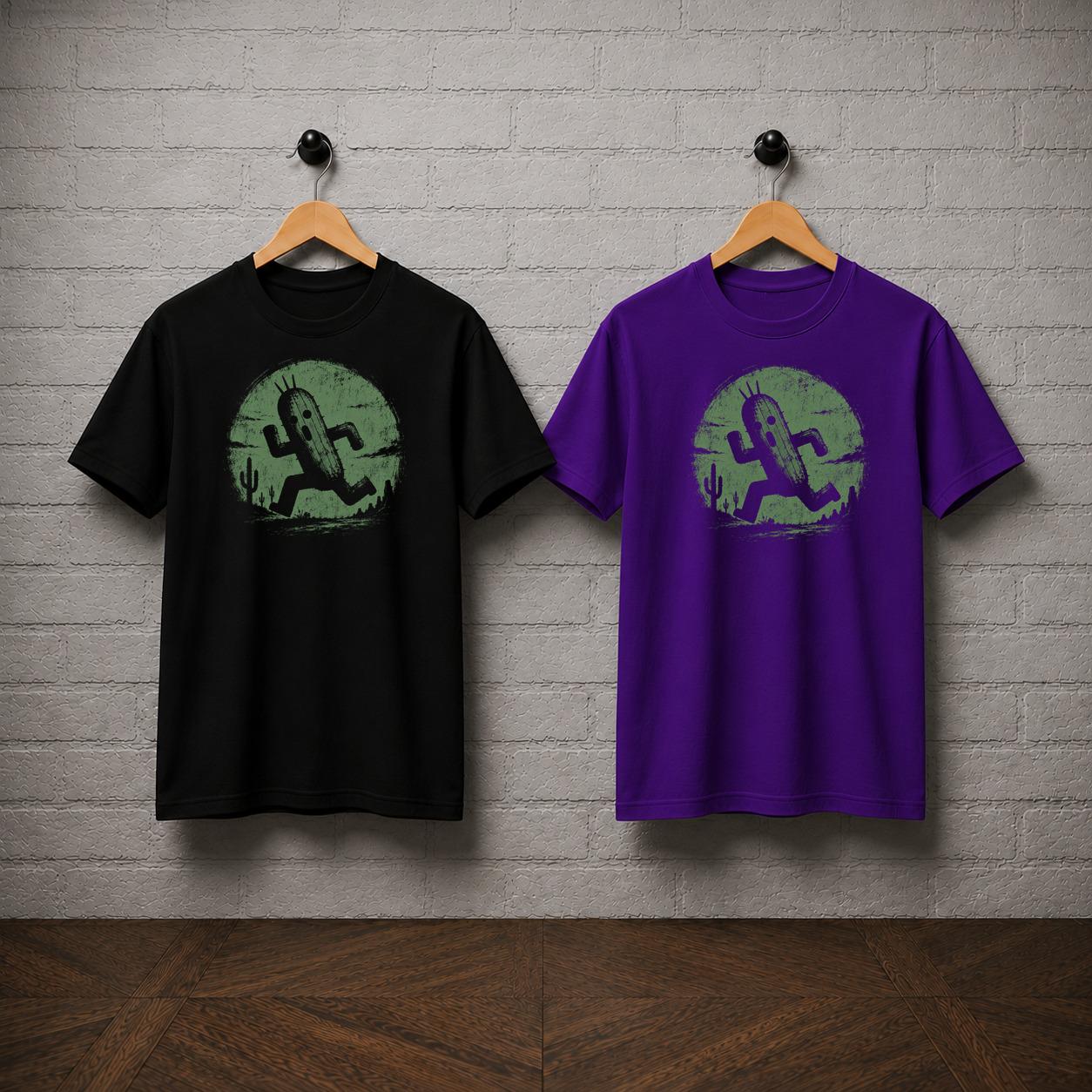 Cactuar T-Shirt, Final Fantasy Cactus Shirt, Running Cactuar JRPG Graphic Tee, Retro PlayStation