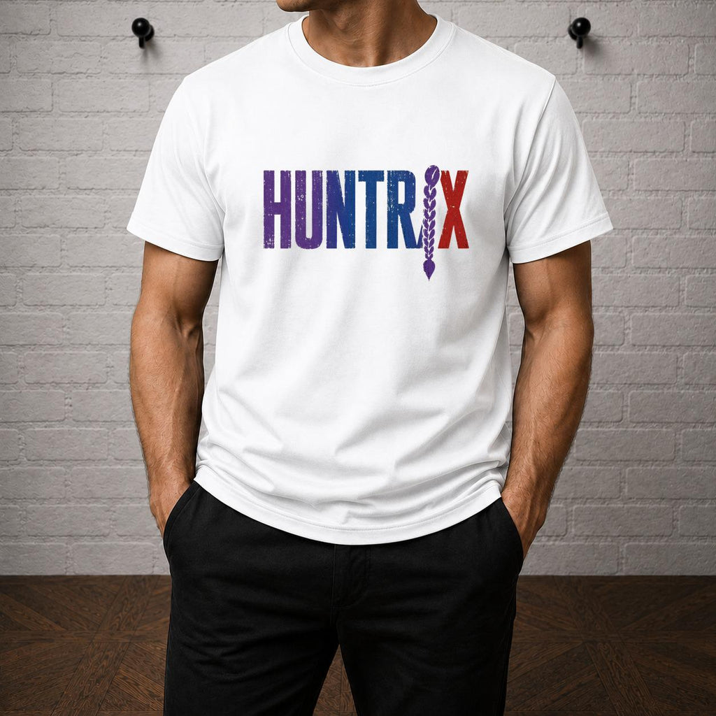 HUNTR/X KPop Demon Hunters T-Shirt, Anime Streetwear Graphic Tee